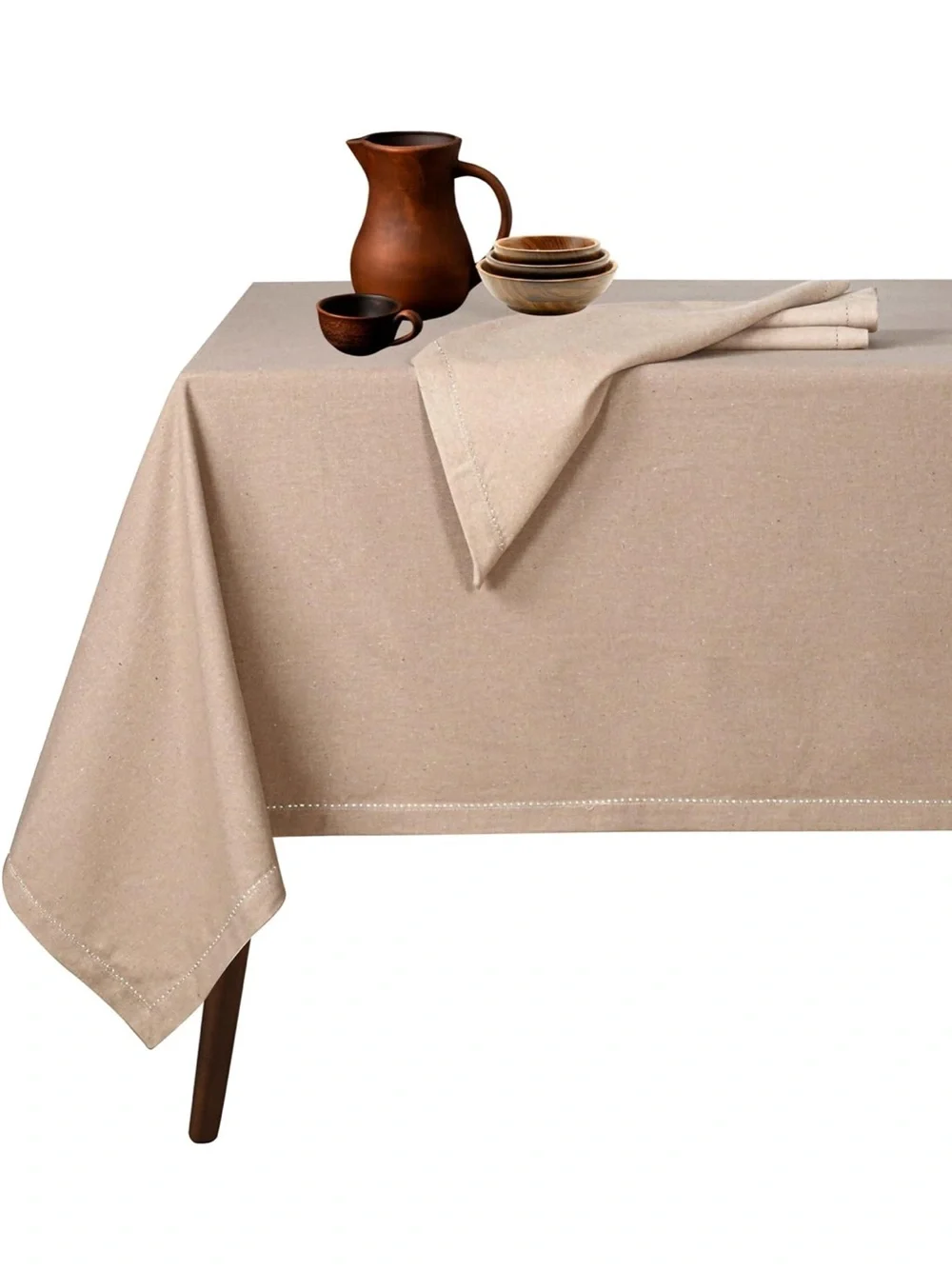NEW Native Fab Tablecloth - 100% Cotton, Durable, Wrinkle-Free, Machine Washable